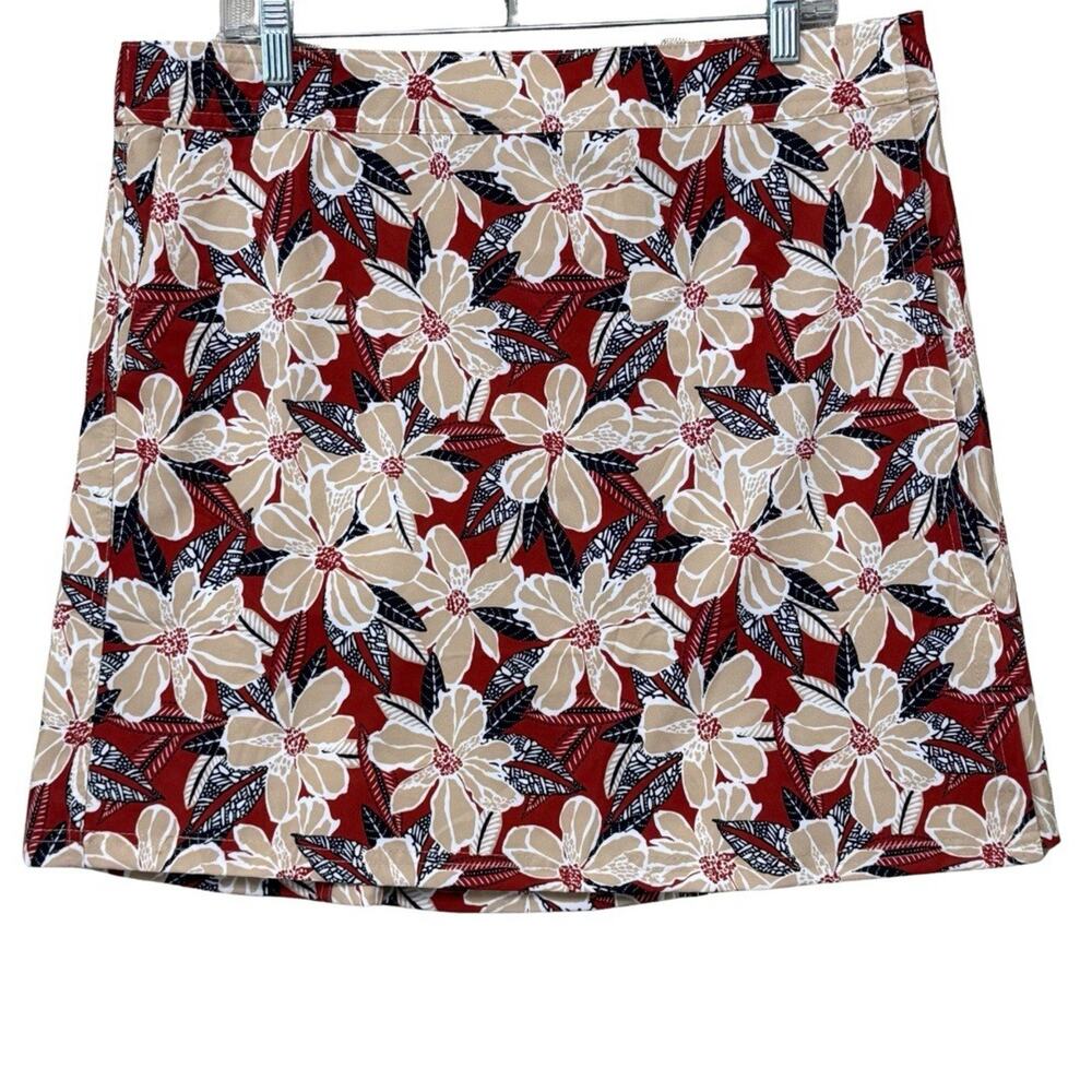 RIPSKIRT HAWAII LENGTH 2 Size XL Terracotta Garden Wrap Skirt Pockets NEW